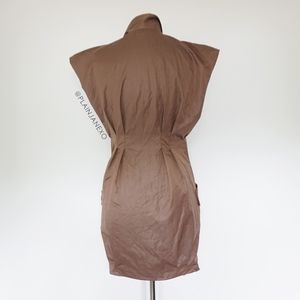 Dresses - Unique Vintage Retro 80s Trench dress Dresses - Unique Vintage Retro 80s Trench dress